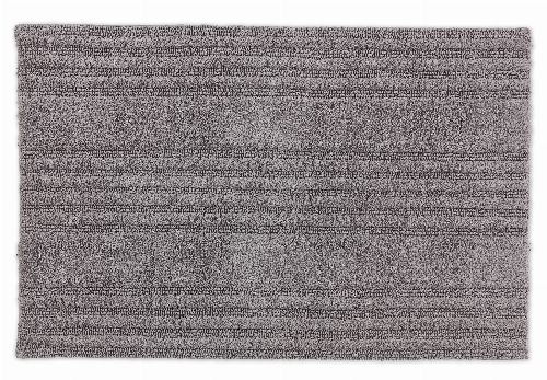 Bild: SCHÖNER WOHNEN Badematte - Bahamas Streifen (Hellgrau; 110 x 67 cm)