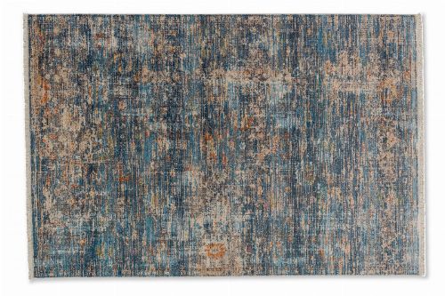 Bild: SCHÖNER WOHNEN Kurzflorteppich - Mystik Vintage Orient (Blau; 235 x 160 cm)