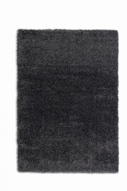Bild: Schöner Wohnen Hochflor Teppich - Savage (Anthrazit; 150 x 80 cm)