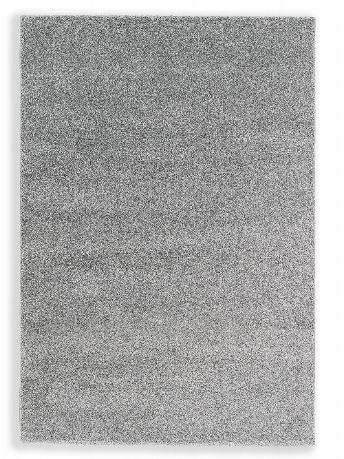 Bild: Schöner Wohnen Hochflor Teppich Pure (Silber; 130 x 67 cm)