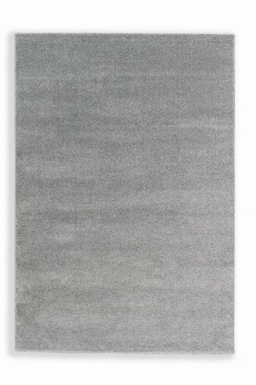 Bild: Schöner Wohnen Hochflor Teppich Pure (Silber; 190 x 133 cm)