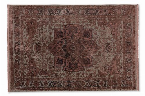 Bild: SCHÖNER WOHNEN Designteppich - Velvet Orient 195 - Altrosa