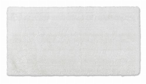 Bild: SCHÖNER WOHNEN Hochflorteppich - Heaven Uni (Weiß; 130 x 67 cm)