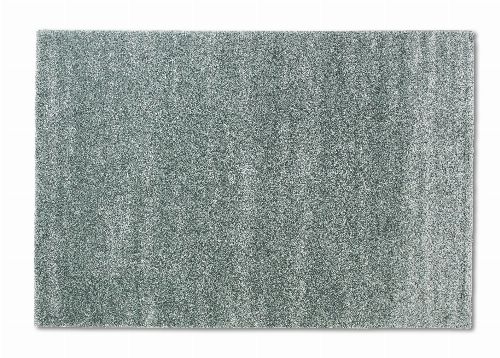 Bild: SCHÖNER WOHNEN Hochflorteppich - Joy Meliert (Mint; 130 x 67 cm)