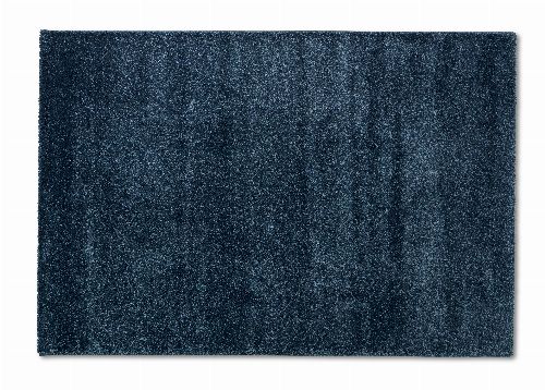 Bild: SCHÖNER WOHNEN Hochflorteppich - Joy Meliert (Navy; wishsize)