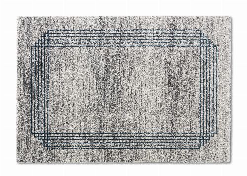 Bild: ASTRA Hochflorteppich - Savona Bordüre (Creme/Blau; 290 x 200 cm)