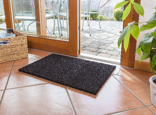 Bild: ASTRA Kokosmatte - Kokosvelours Colors (Schwarz; wishsize)