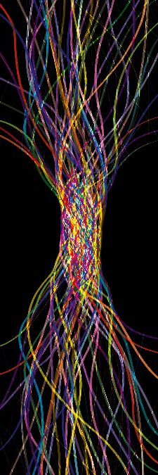 Bild: AP Panel - Cable tangle black (Schwarz)