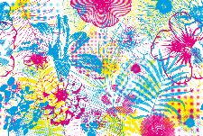 Bild: AP Digital - Flowers - SK Folie (3 x 2.5 m)