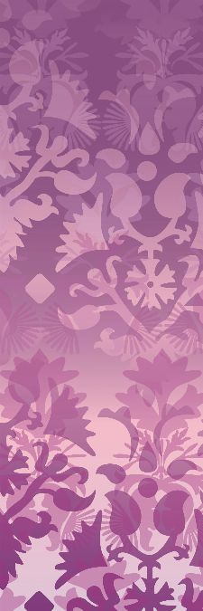 Bild: AP Panel - Ornamental spirit violet, SK-Folie (Lila)