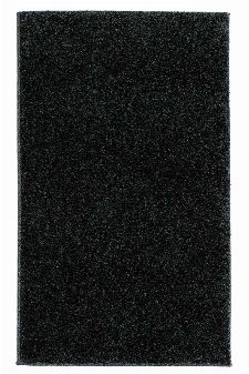 Bild: Kurzflor Teppich Samoa - Uni Design (Anthrazit; 67 x 130 cm)