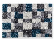 Bild: Astra Hochflor Teppich Savona - Kästchen (Petrol; 230 x 160 cm)