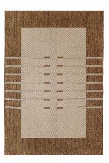 Bild: Flachgewebe Teppich Structure (Braun; 80 x 150 cm)