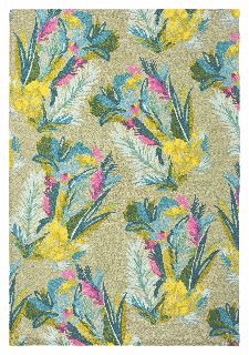 Bild: Designer Schurwollteppich Jungle 18307 (Bunt; 170 x 240 cm)