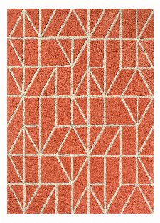 Bild: Scion Schurwollteppich Viso (Rot; 170 x 240 cm)