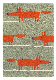 Bild: Teppich Mr Fox (Beige; 140 x 200 cm)