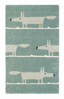 Bild: Teppich Mr Fox (Grau; 120 x 180 cm)