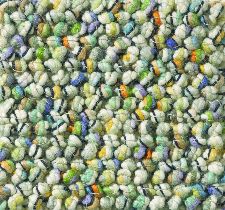 Bild: Teppich Marble (Grün-Mix; 140 x 200 cm)