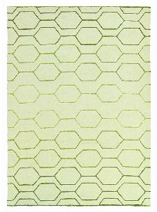 Bild: Retro Teppich Arris (Creme; 120 x 180 cm)