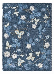 Bild: Wedgwood Designer Teppich Wild Strawberry (Navy; 170 x 240 cm)