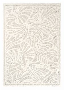 Bild: Florence Broadhurst Designerteppich Japanese Fans (Ivory; 120 x 180 cm)