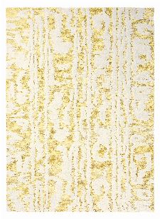 Bild: Florence Broadhurst Designerteppich Waterwave Stripe (Gelb; 120 x 180 cm)