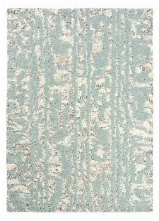 Bild: Florence Broadhurst Designerteppich Waterwave Stripe (Blau; 120 x 180 cm)