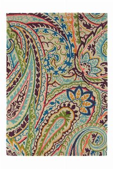Bild: Wollteppich Kashmir (Grün; 200 x 280 cm)