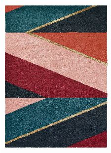 Bild: Ted Baker Schurwoll Teppich Sahara (Burgund; 170 x 240 cm)