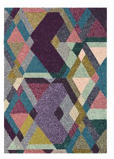Bild: Ted Baker Design Teppich Mosaic (Bunt/Lila; 140 x 200 cm)