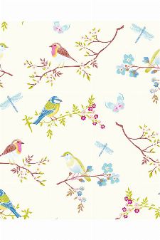 Bild: Eijffinger Tapete PIP 4 375080 - Early Bird (Creme)