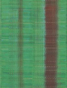 Bild: Eijffinger Tapeten Panel Sundari 375200 - Wave (Grün)