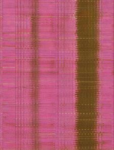Bild: Eijffinger Tapeten Panel Sundari 375202 - Wave (Fuchsia)