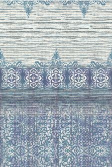 Bild: Eijffinger Tapeten Panel Sundari 375216 - Taj (Blau; 280 x 186 cm)