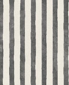 Bild: Eijffinger Tapete Stripes+ 377051 - Pinsel Streifen (Creme/Schwarz)