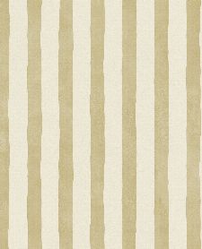 Bild: Eijffinger Tapete Stripes+ 377053 - Pinsel Streifen (Creme/Gold)