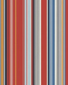 Bild: Eijffinger Tapete Stripes+ 377113 - strukturierte Streifen (Rot)
