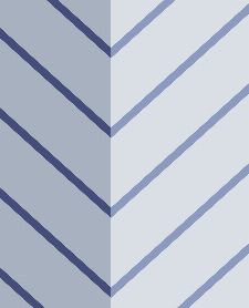 Bild: Eijffinger edle Vliestapete Stripes+ 377142 - Zickzack Muster (Blau)