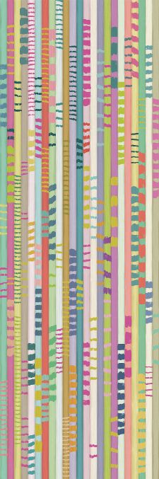 Bild: Eijffinger Tapeten Panel  Stripes+ 377213 CHOPSTICKS (Bunt)