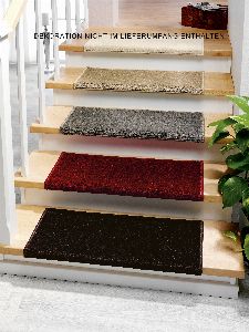 Bild: Stufenmatten - 3er Set - Casa 3937 (Grau; eckig)