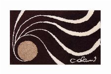 Bild: Badteppich COLANI 18 (Braun; 60 x 60 cm)