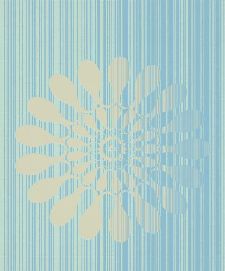Bild: PANELS Vlies  -Tapete 51551 (Blau)