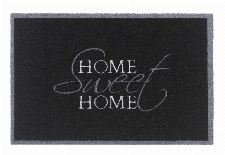 Bild: Schmutzfangmatte Home Sweet Home (Schwarz)