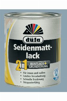 Bild: 2in1 Seidenmattlack (RAL 7001; 750 ml)