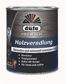 Bild: Holzlasur - Premium Holzveredlung (Transparent; 2.5 Liter)
