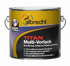 Bild: Aqua Titan Multi-Vorlack (Weiß; 750 ml)