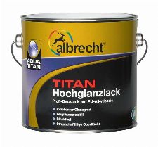 Bild: Aqua Titan Hochglanzlack (Weiß; 750 ml)