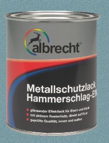 Bild: Metallschutzlack mit HSE (Billantblau; 750 ml)
