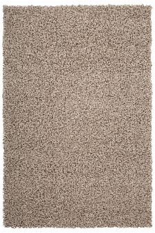 Bild: Günstiger Hochflorteppich - Funky (Beige; 160 x 230 cm)