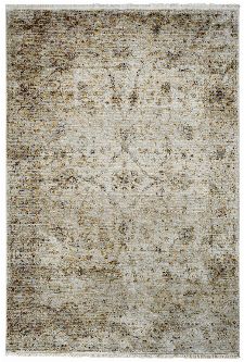 Bild: Fransenteppich im Used Look - Pure (Beige; 160 x 230 cm)